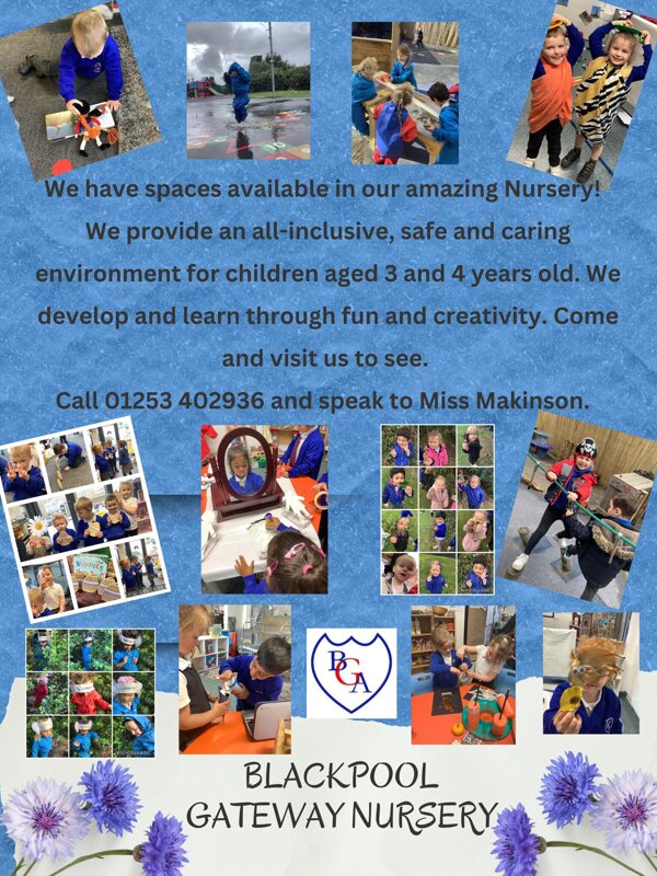 Image of Come and join our Nursery! 